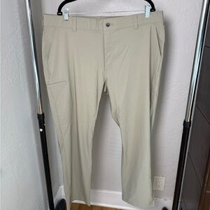 Carhartt Men’s Relaxed Fit Work Pants XL Beige Stretch Utility Outdoor